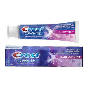Kem đánh trắng răng Crest 3D White Advanced Radiant mint [HÀNG MỸ]