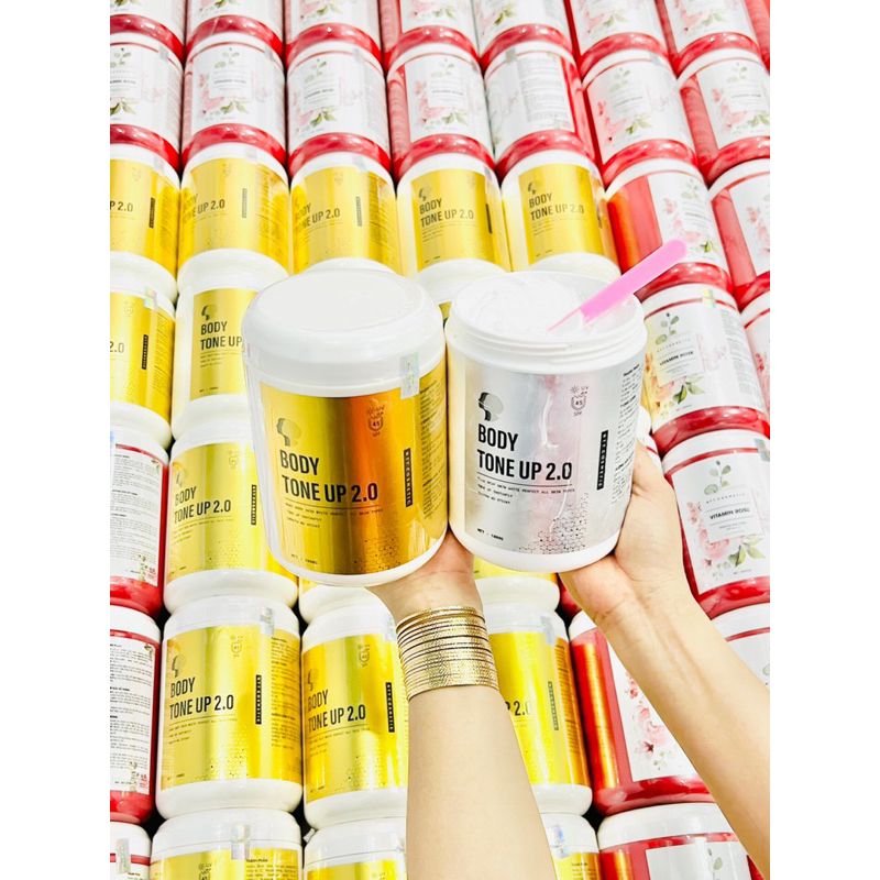 KEM BODY TONE UP 2.0 (1KG) - SIÊU CHỐNG NẮNG, SIÊU MAKE UP