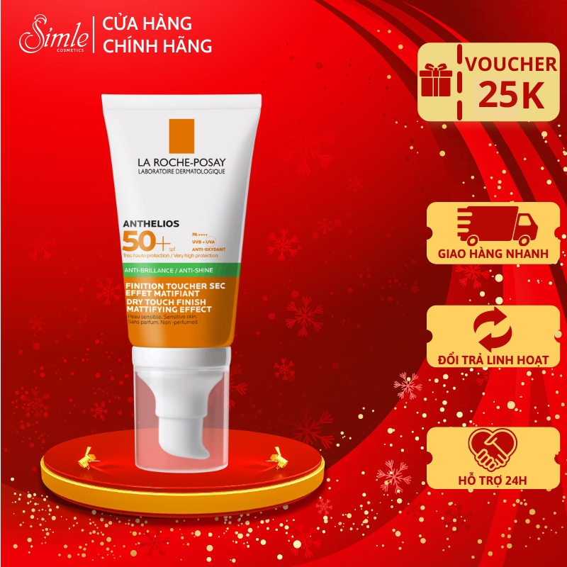 Kem Chống Nắng La Roche Posay Anthelios SPF 50+, Kem Chống Nắng Cho Da Dầu 50ml