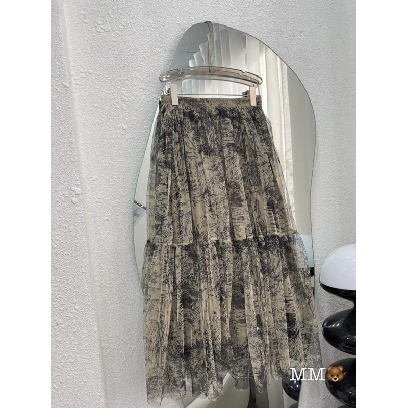 Chân Váy Tơ Dài Đii O Siu Cấp