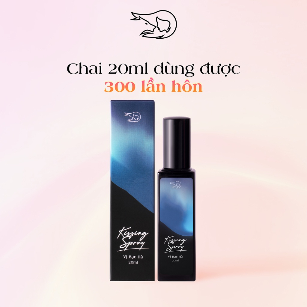 Xịt Thơm Miệng Kissing Spray Loli The Wolf 20ml Hương Trái Cây Kẹo Ngọt The Mát Vị Bạc Hà Tự Tin Rạng Rỡ (Mẫu mới)