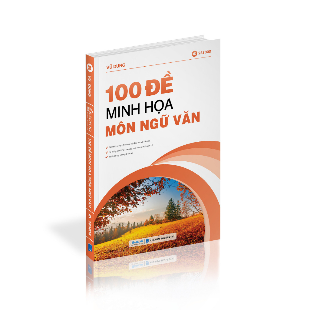 Bộ 100 đề Văn học luyện thi THPTQG Moonbook | Sách ID