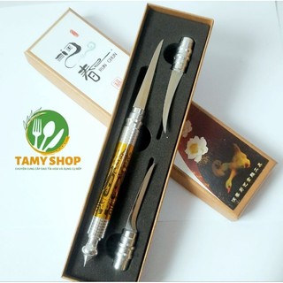 DAO TỈA HOA QUẢ, DƯA HẤU CHUYÊN NGHIỆP - 3 LƯỠI
