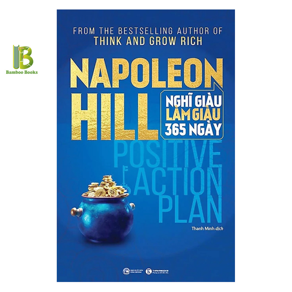 Sách - Nghĩ Giàu Làm Giàu 365 Ngày - Napoleon Hill - Thái Hà Books