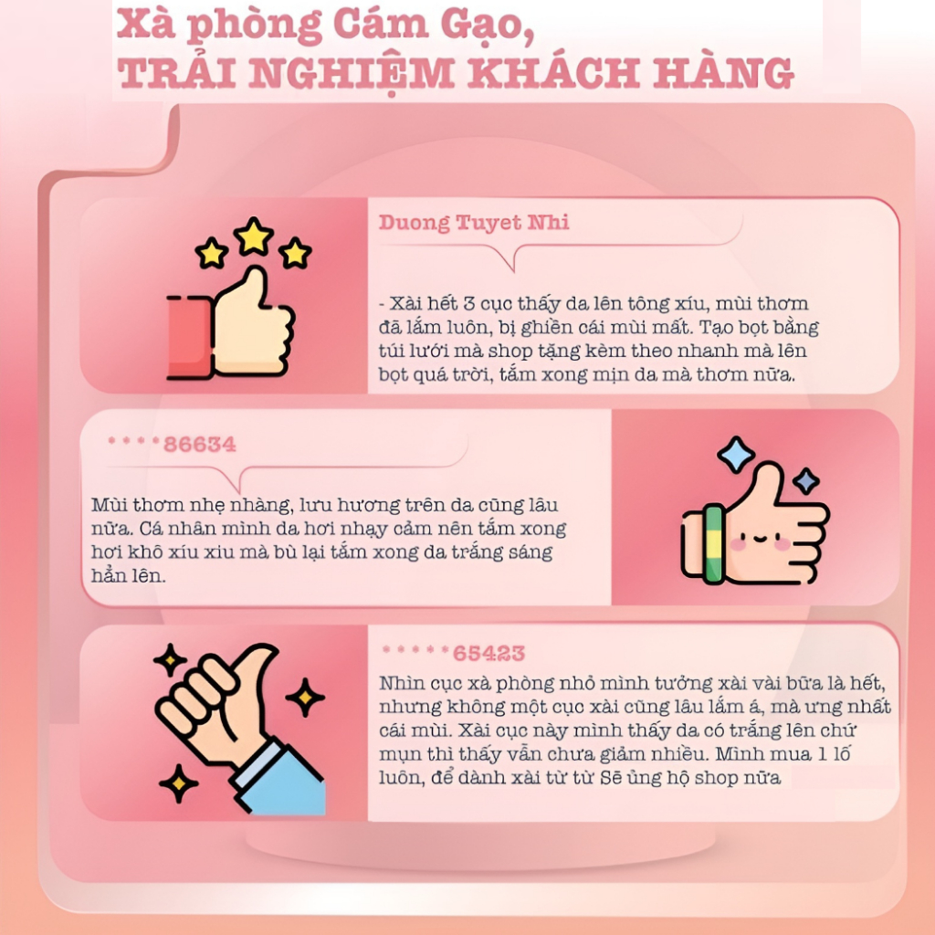 Xà Phòng Tắm Cám Gạo Jam Xà Bông Cục Thái Lan Trắng Da Giảm Mụn 65g