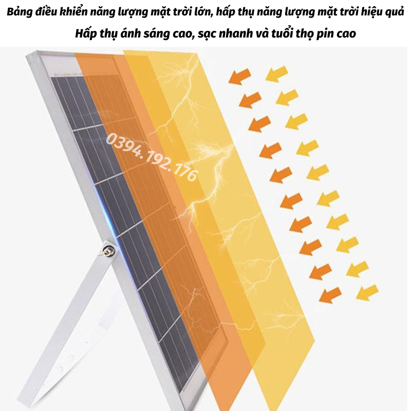 Đèn Năng Lượng Mặt Trời Đèn Led Năng Lượng Mặt Trời Siêu Sáng Chống Nước Tuyệt Đối LEON_OFFICIAL