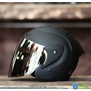 Mũ bảo hiểm 3/4 Asia MT115 chính hãng,bảo hành 12 tháng,nón bảo hiểm m115 form gọn,dáng thể thao cho nam có đuôi gió