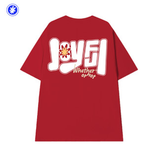 Áo thun local brand Whether Or Not tay lỡ form rộng unisex nam nữ Joyful