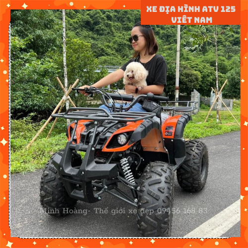 XE ĐỊA HÌNH ATV 125cc Việt Nam Xuất Khẩu (GIÁ KHO)