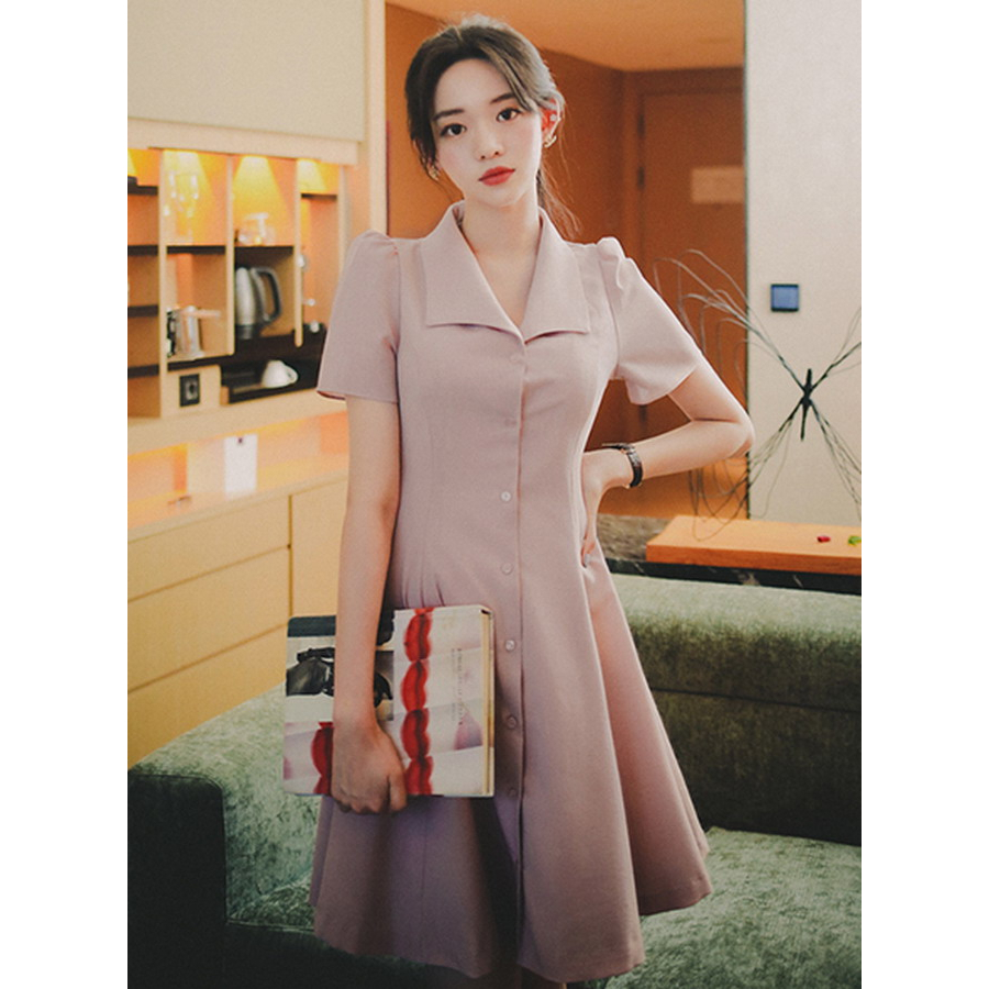 Váy Đầm Sơ Mi Công Sở Sang Trọng – Thanh Lịch