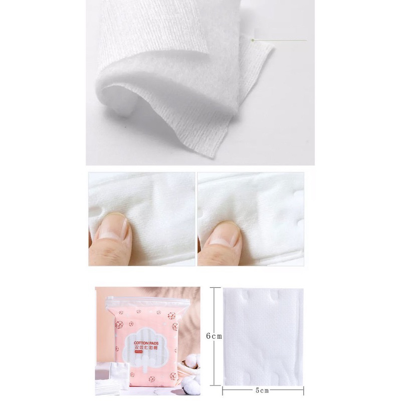 Bông Tẩy Trang PADS nội địa Trung 222 miếng