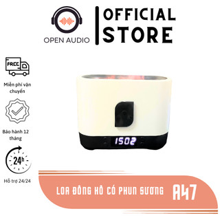 Loa Bluetooth Đồng Hồ Kiêm Đèn Phun Sương A47 - Kèm bảng điều khiển - Nhiều chức năng