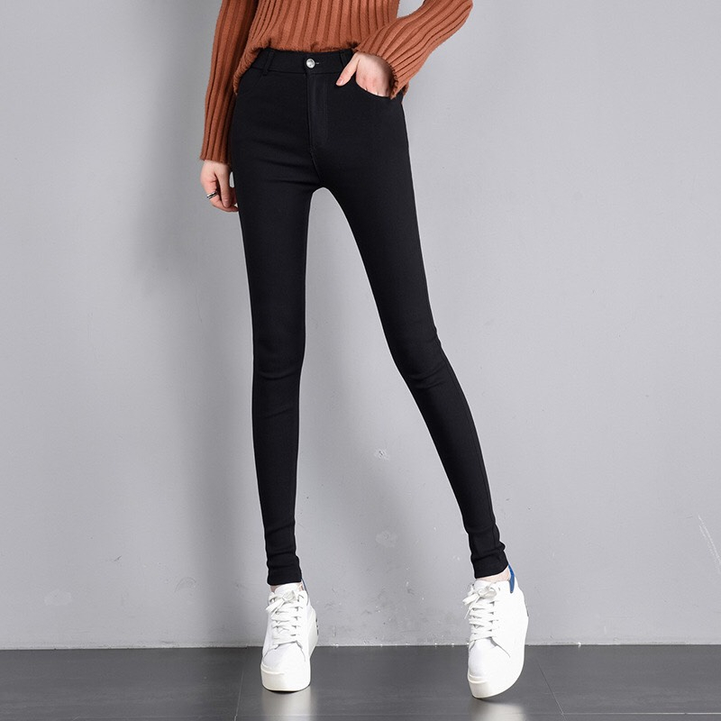 Quần kaki nữ co giãn cao cấp, quần kaki ôm co giãn