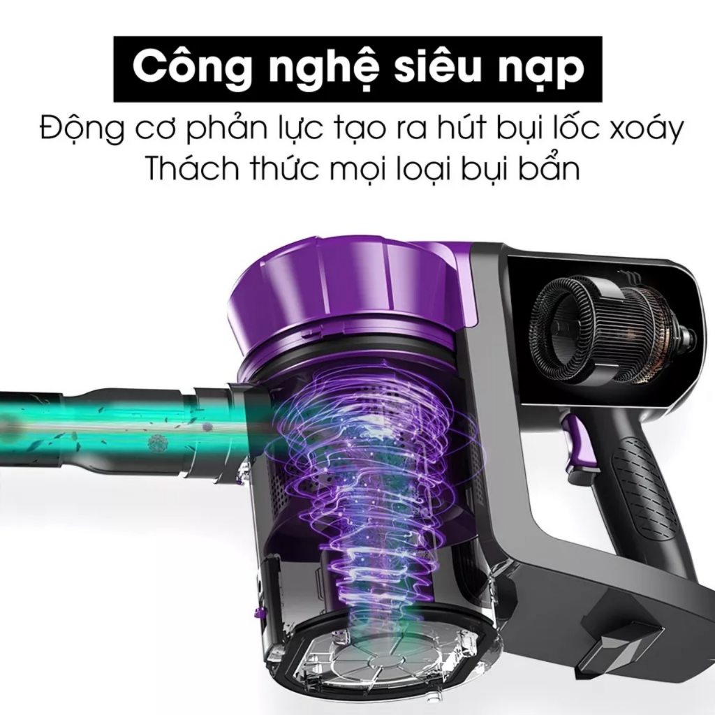 Máy hút bụi cầm tay CHIGO - Máy hút bụi cầm tay gia đình - Siêu Tiện Dụng, Siêu Mạnh, hộp chứa bụi lớn | BigBuy360 - bigbuy360.vn