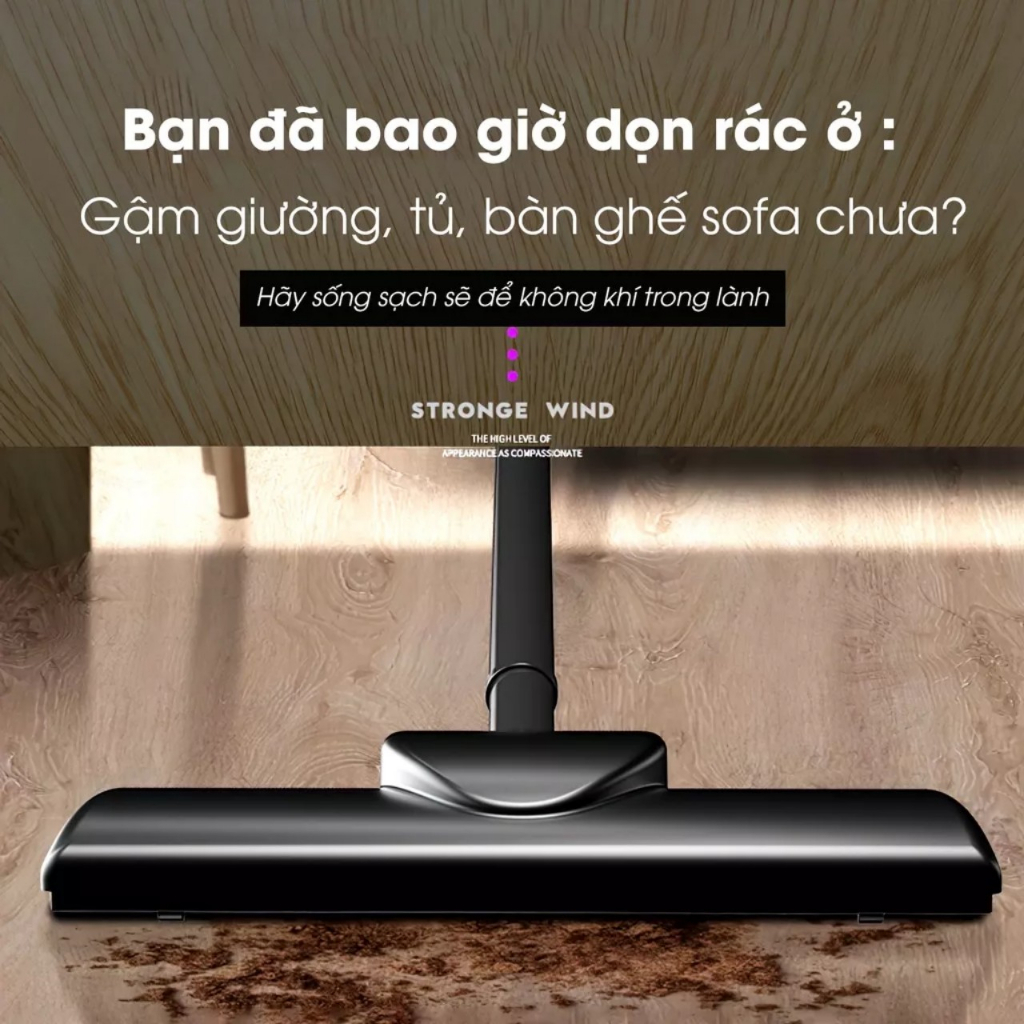 Máy hút bụi cầm tay CHIGO - Máy hút bụi cầm tay gia đình - Siêu Tiện Dụng, Siêu Mạnh, hộp chứa bụi lớn | BigBuy360 - bigbuy360.vn