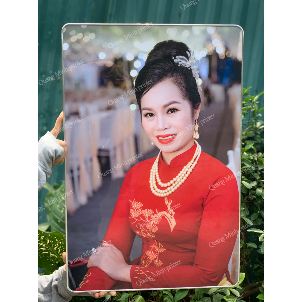 IN ẢNH TRÁNG GƯƠNG KT 40X60CM  - BH 10 NĂM