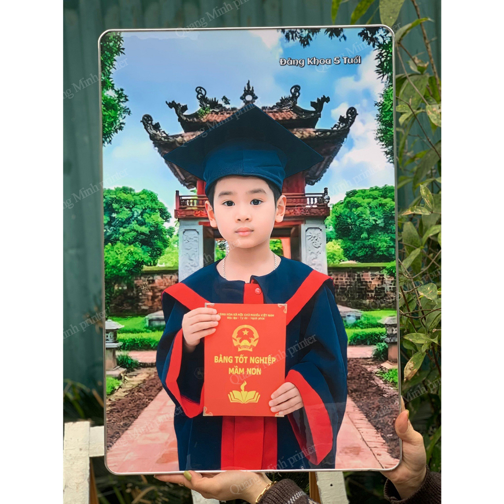 IN ẢNH TRÁNG GƯƠNG KT 40X60CM  - BH 10 NĂM