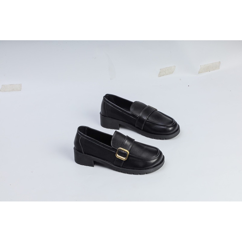 Giày Oxford  3cm Phối Khóa H101