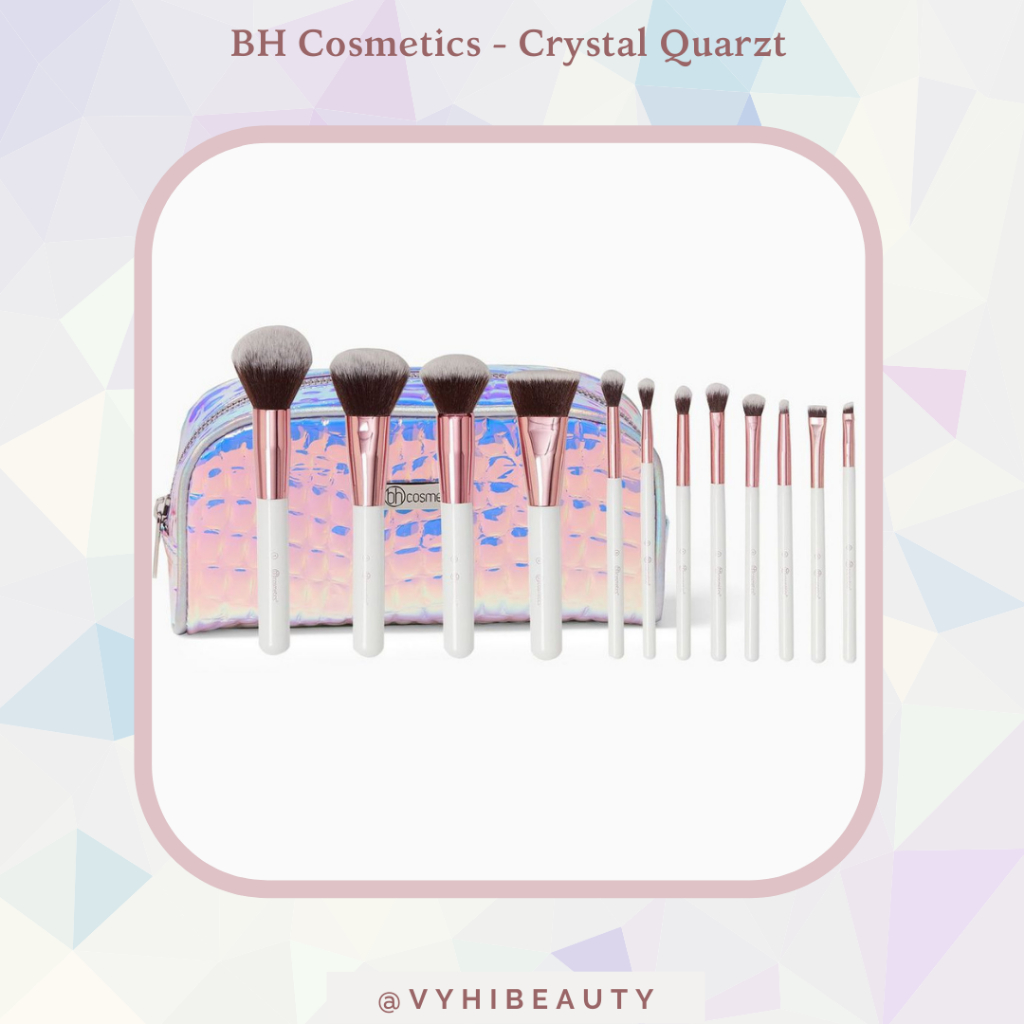 Set cọ BH Cosmetics Crystal Quartz