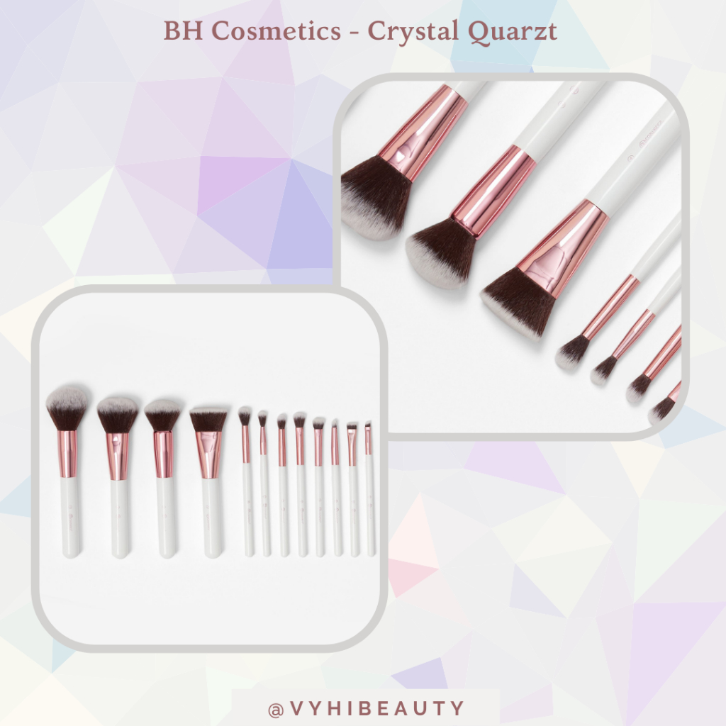 Set cọ BH Cosmetics Crystal Quartz