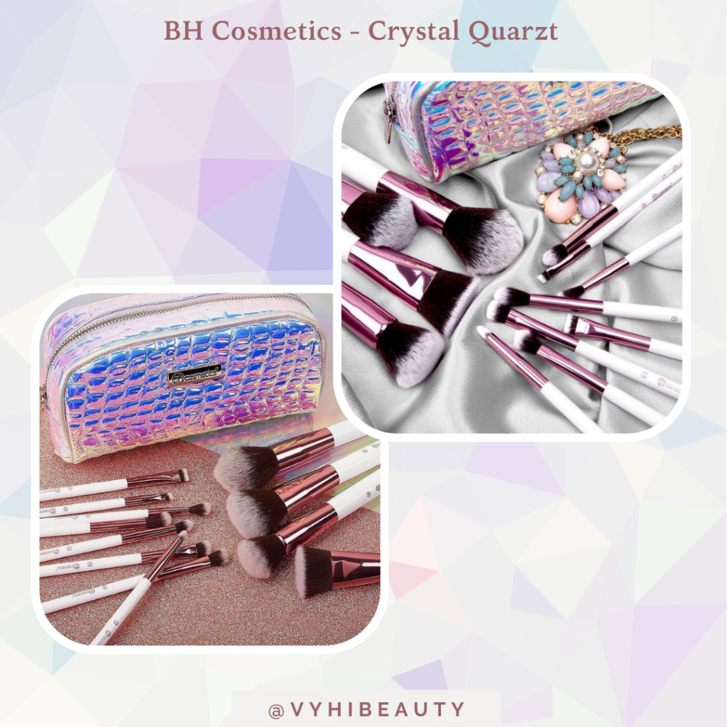Set cọ BH Cosmetics Crystal Quartz