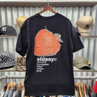 Chính hãng stussy strawberry tee - áo thun stussy unisex nam nữ chính hãng authenitc