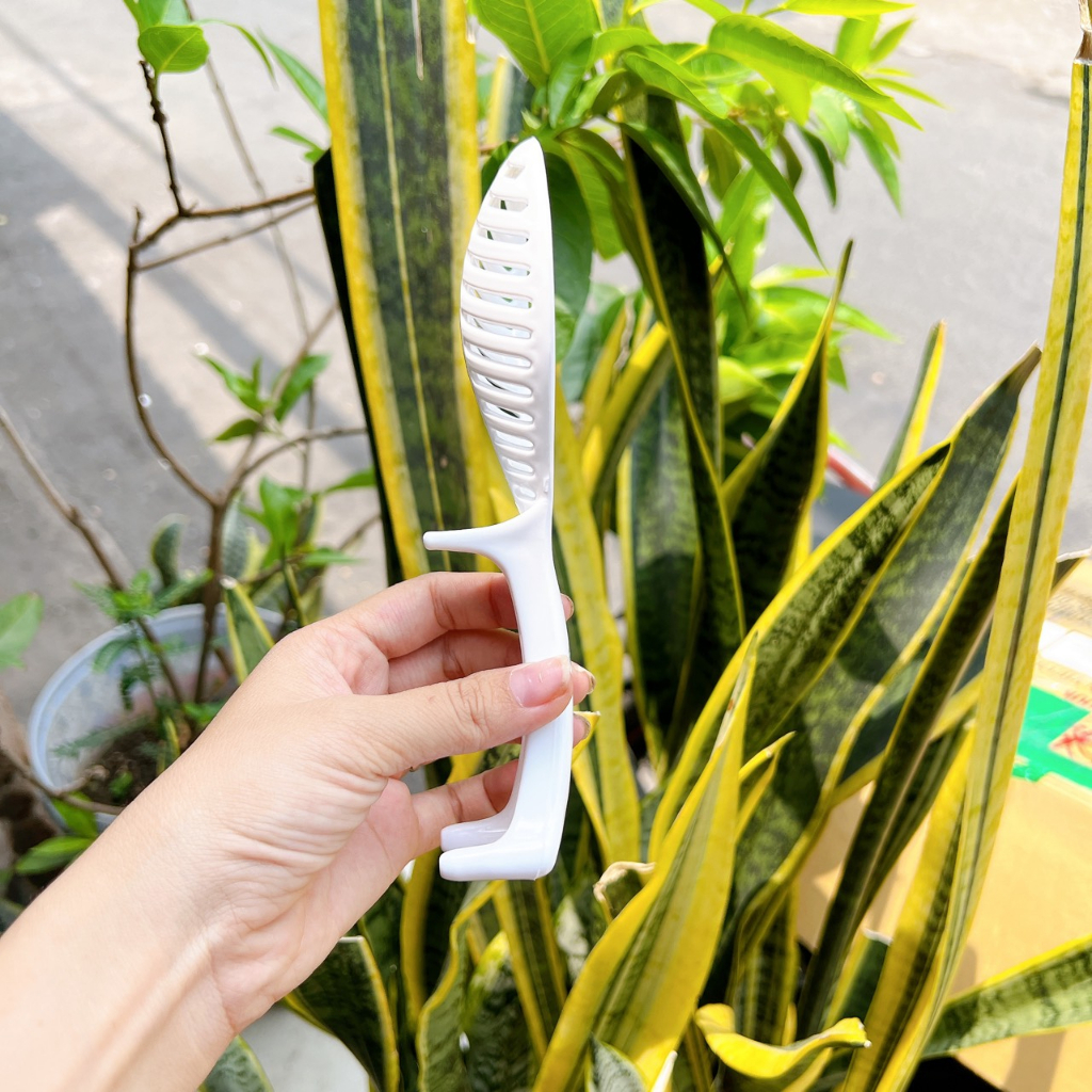 Vá múc cơm chống dính Xương Cá HOFACO , Vá Cơm Sọc Nhỏ có thể đứng được không dính cao cấp tiện lợi
