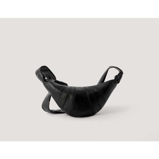 Túi Sừng Bò Thời Trang Nam Nữ Màu Đen Nâu Trắng Size S