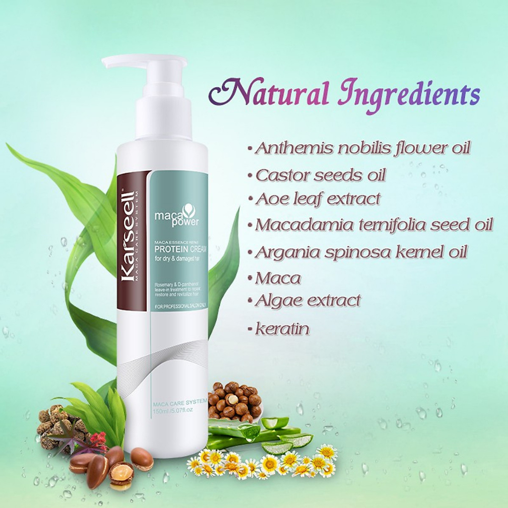 XẢ KHÔ KARSEELL DẦU XẢ KHÔ KARSEELL 150ML NUÔI DƯỠNG PHỤC HỒI TÓC HƯ TỔN TẠO NẾP TÓC