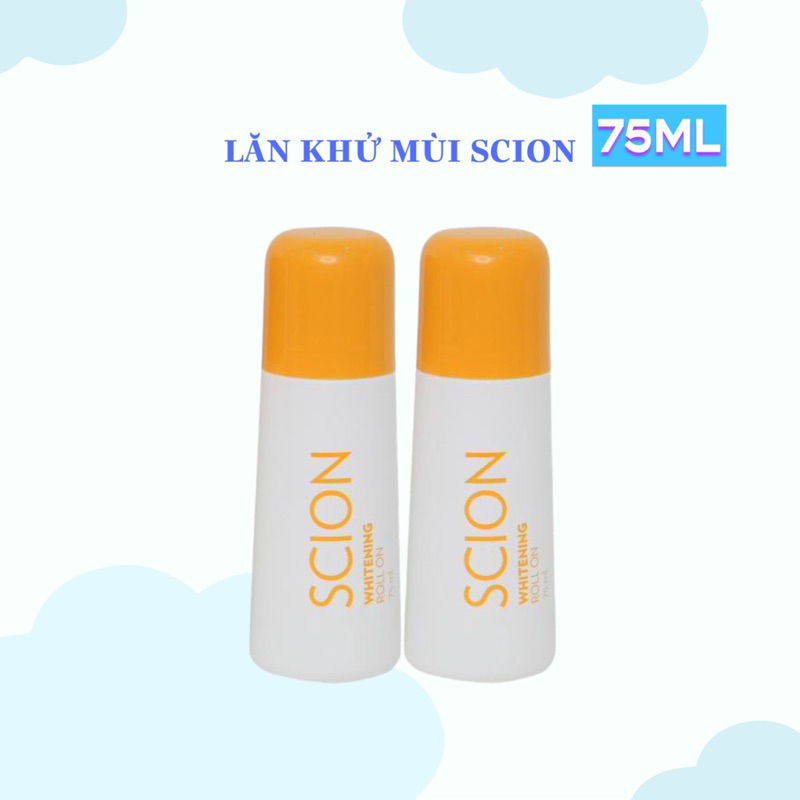 Lăn Khử Mùi Scion Pure White Roll on 75ml