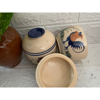 Sét 2 thố gà bao đẹp 9 cm