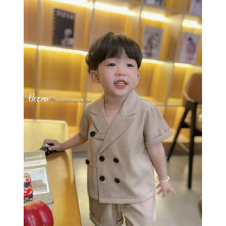 Bộ vest cúc chéo beemo cho né 9 đến 24kg