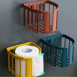 Giỏ đựng giấy vệ sinh bằng nhựa dán tường tiện dụng