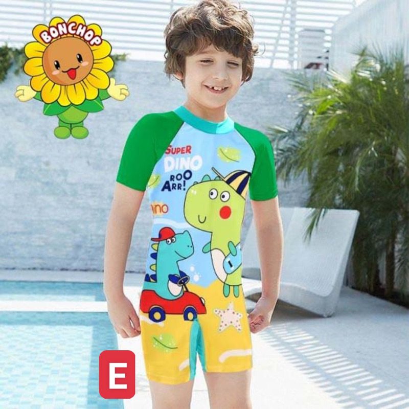 Áo Bơi Liền Bé Trai 6 đến 13 tuổi SON06471