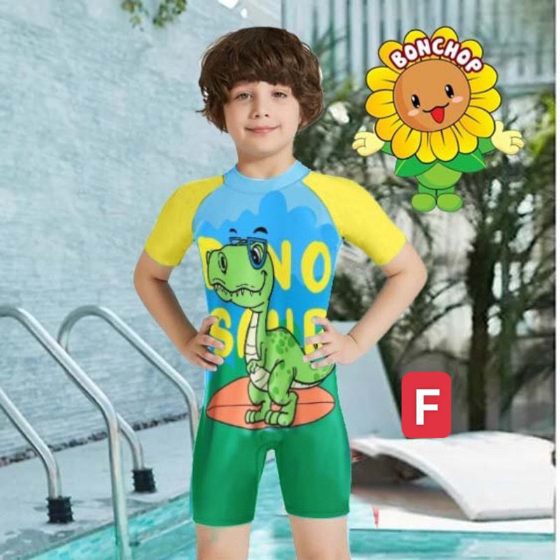 Áo Bơi Liền Bé Trai 6 đến 13 tuổi SON06471