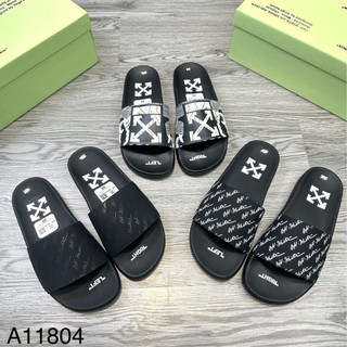 [ Hot ].Dép Quai Ngang Off-White Off Stamp Slides chữ trắng OFF và MONOGRAM siêu #hót #2023