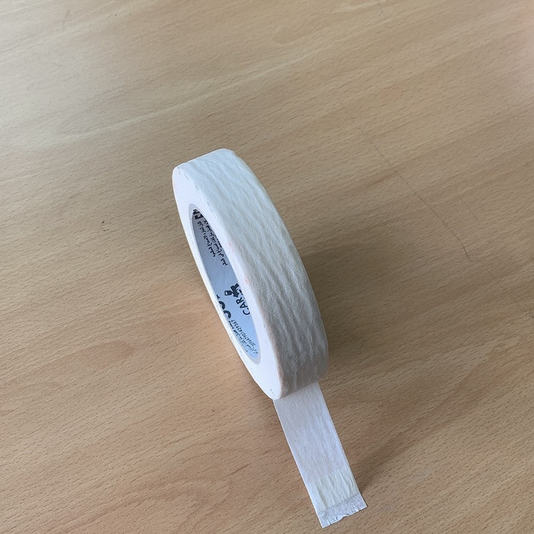 Băng Keo Giấy, Size 2,5CM X 50 MÉT keo chắn sơn ,chắn bụi.