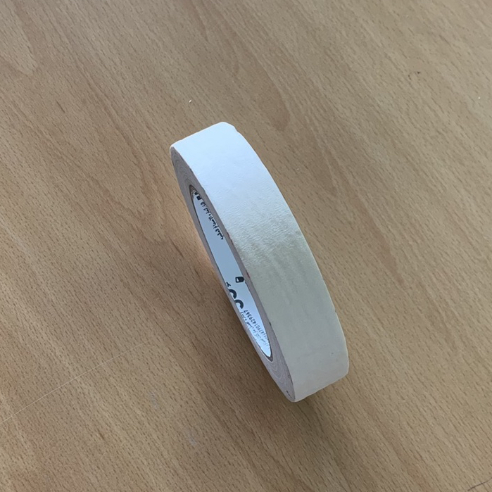 Băng Keo Giấy, Size 2,5CM X 50 MÉT keo chắn sơn ,chắn bụi.
