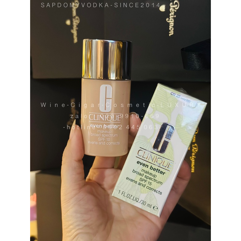 KEM NỀN SÁNG DA CLINIQUE EVEN BETTER, 30ML Fullbox