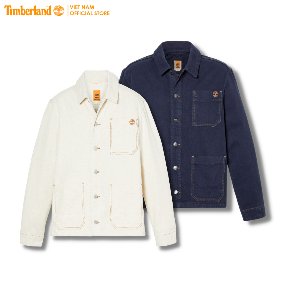 [Original] Timberland Áo Sơ Mi Khoác Nam Hemp Denim Chore Jacket TB0A6QNS