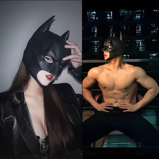 Mặt Nạ Batman DC - mặt nạ cosplay người dơi co giãn