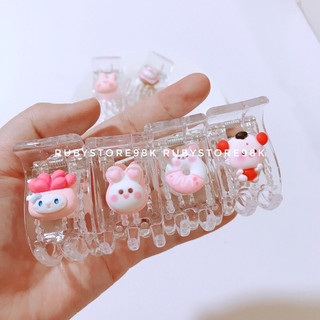 Kẹp tóc càng cua nhiều hình, kẹp tóc càng cua 5 răng hình thú xinh