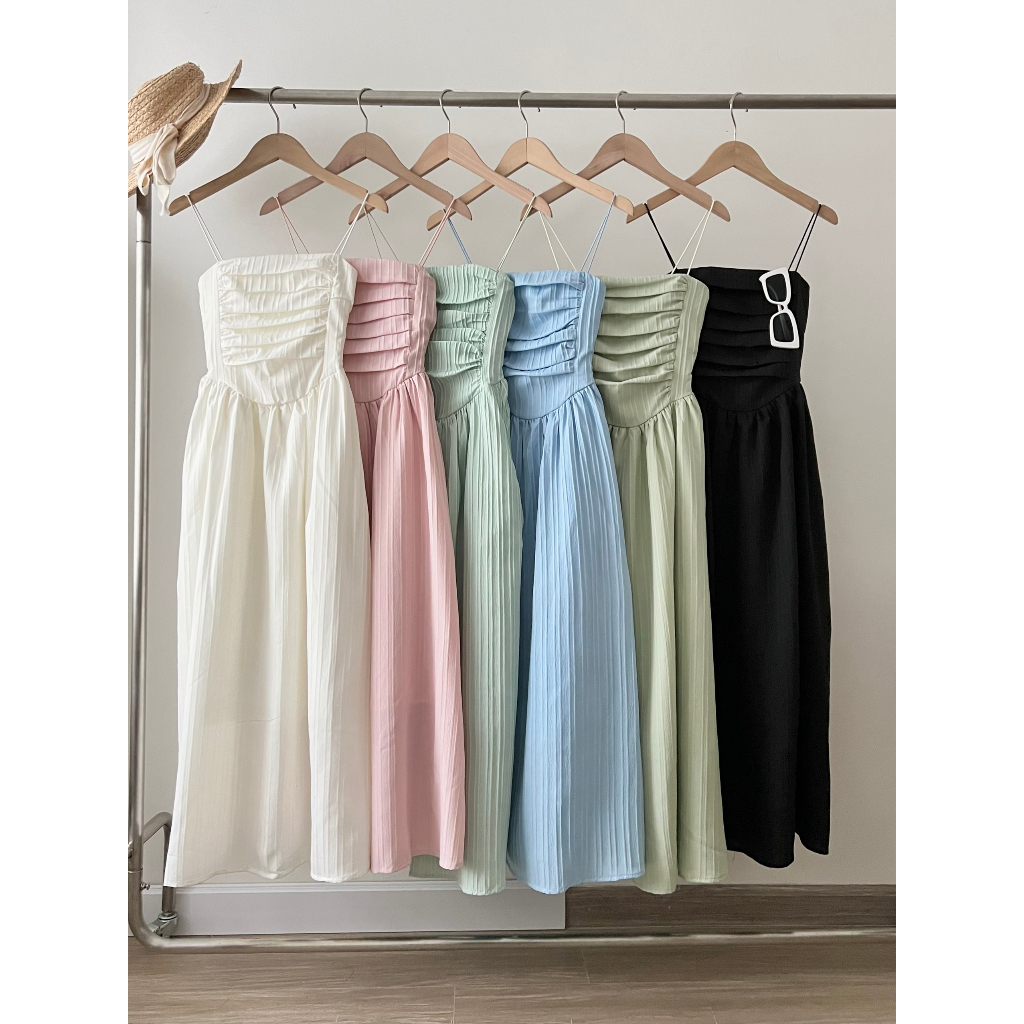 Váy cúp ngực, đầm 2 dây Lou dress xixeoshop - v458