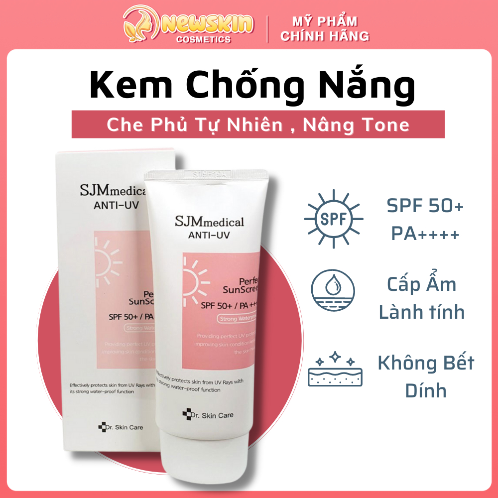 Kem Chống Nắng SJMmedical AntiUV Perfect Sunscrean SJM Medical 60g