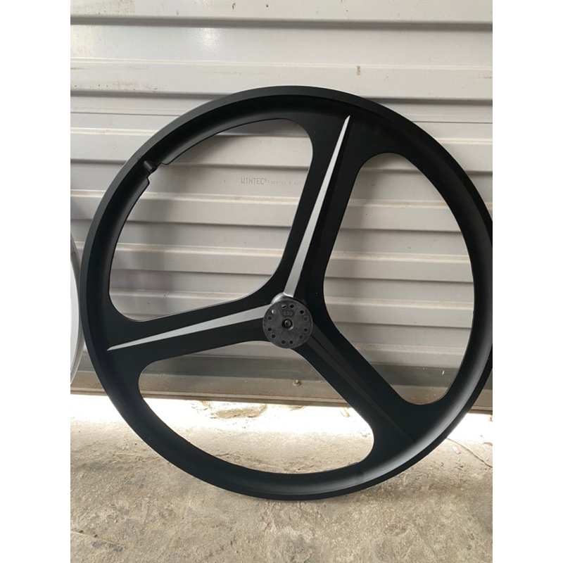 Vành 3 đao nhôm bánh trước cho xe đạp Fixed gear