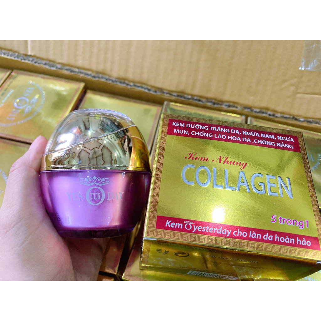 Kem sâm nhung collagen 5in1 yesterday hủ 25gram