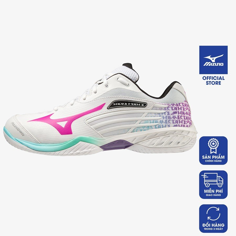 Giày cầu lông MIZUNO Wave Claw 2 cao cấp áp dụng nhiều công nghệ mới của Mizuno cảm giác thật chân và an toàn màu mới