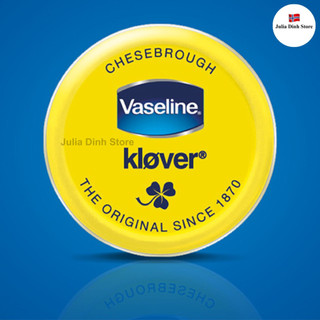 Sáp dưỡng VASELINE Klover 100% Petroleum hủ 40g  [Nội địa Na Uy]