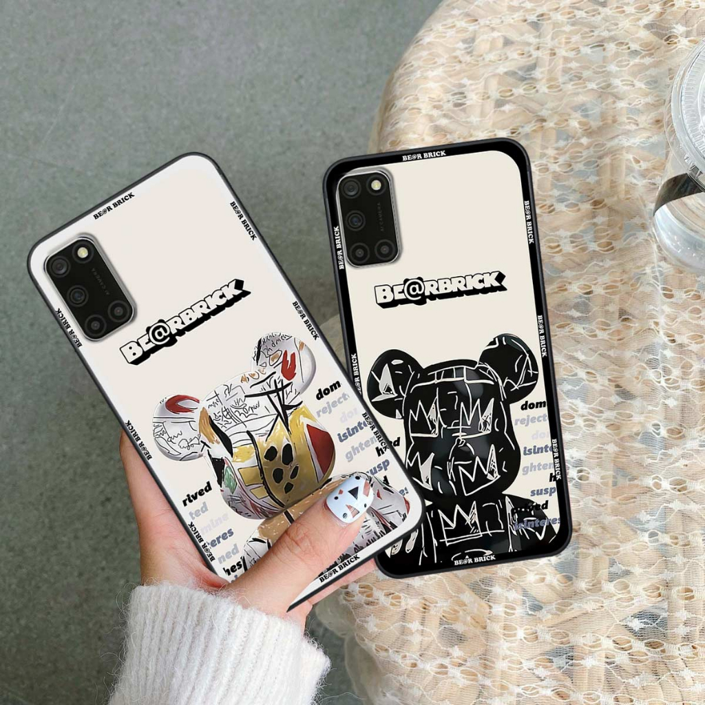 Ốp Oppo A52 / A92 thể thao, bear brick, ốp lưng dẻo thời trang bền đẹp