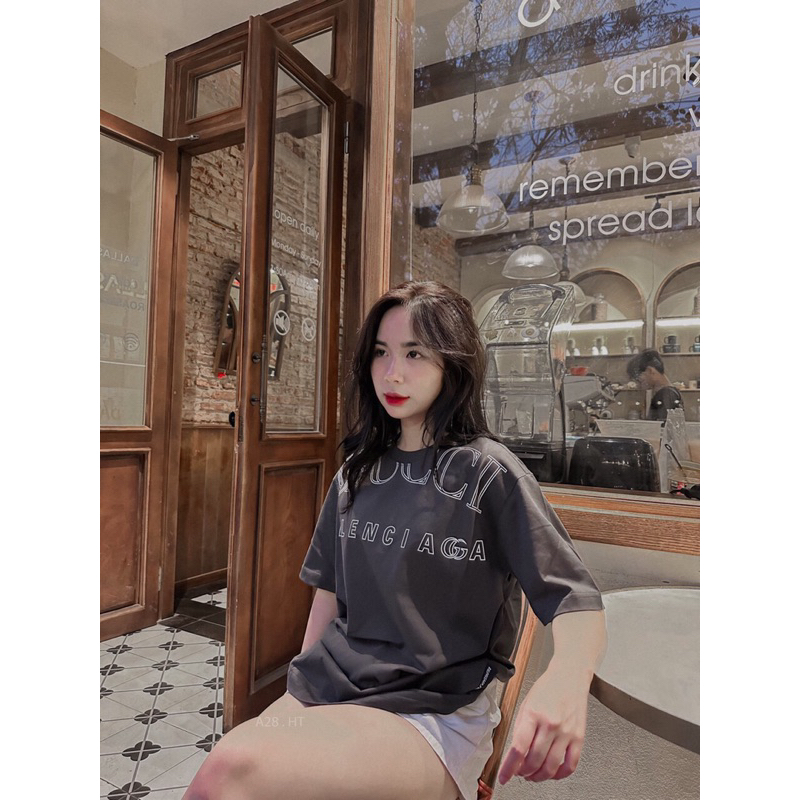 ✅FREESHIP✅ Siêu phẩm áo phông Balen Nam&Nữ hàng cao cấp có sẵn 1 màu !!